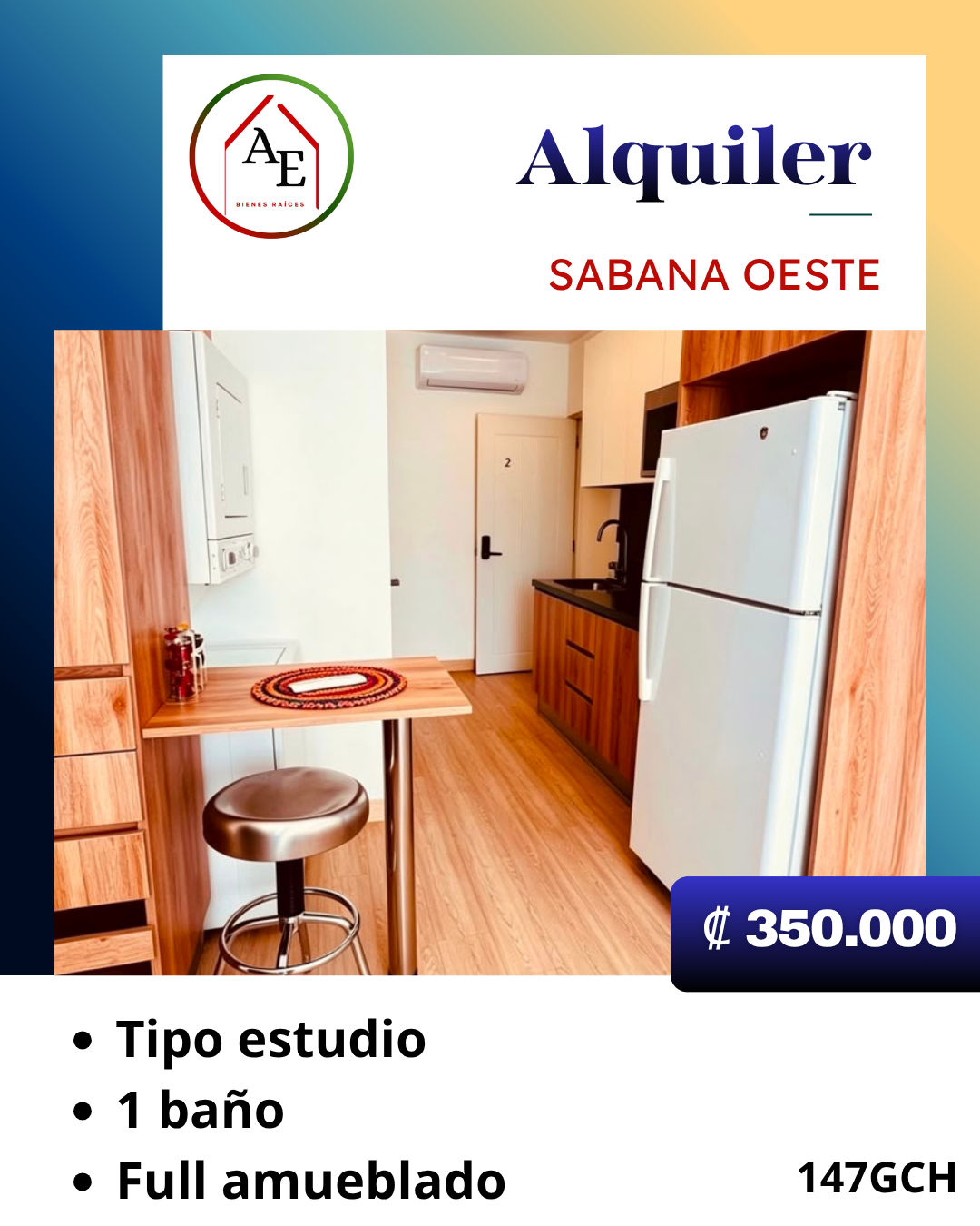 Apartamento en Hospital