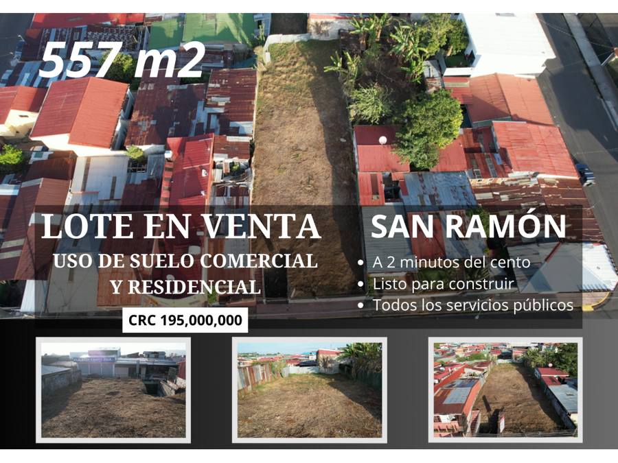 Terreno en San Ramón