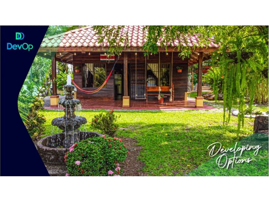 Venta de propiedad en la Fortuna de San Carlos