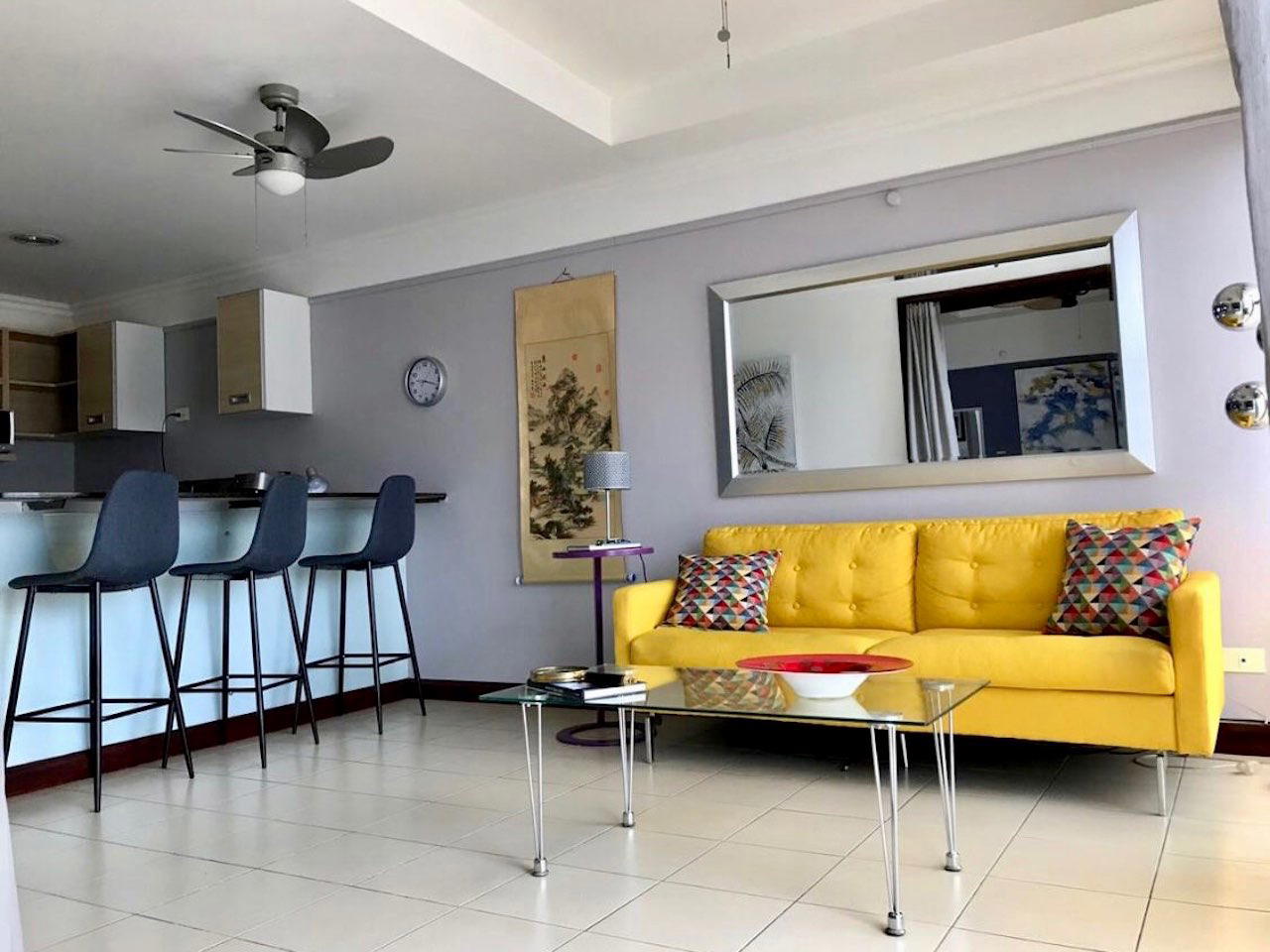 ALQUILER DE APARTAMENTO EN CONDOMINIO AMUEBLADO Y EQUIPADO -  SANTA ANA