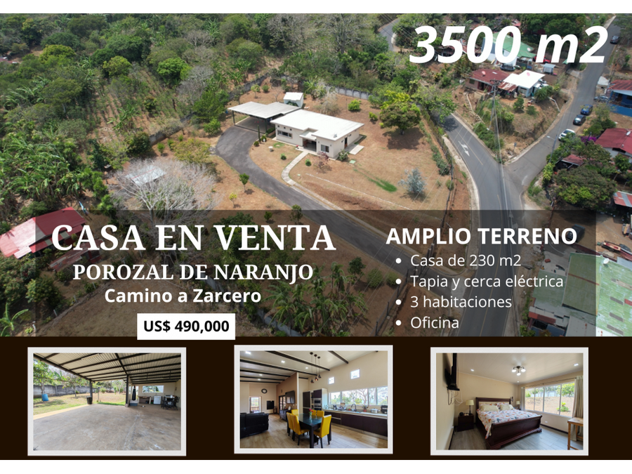 Casa en Naranjo
