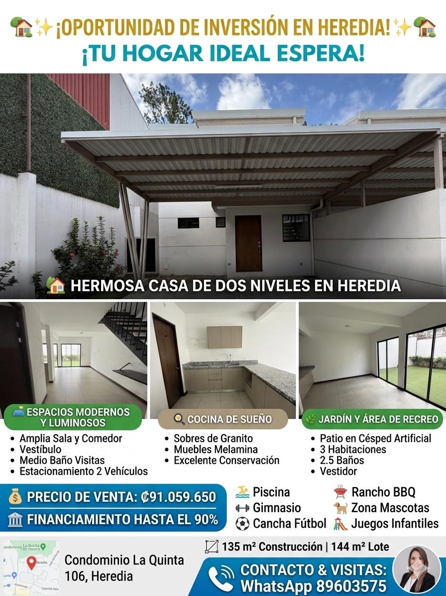 Casa en Condominio La Quinta 106
