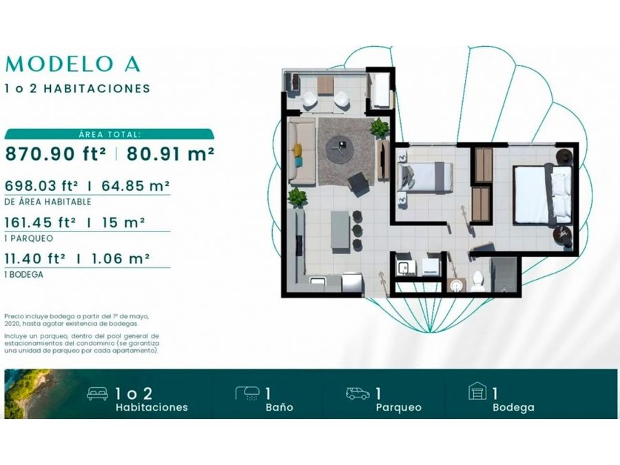 Apartment at Condominio Punta Esmeralda