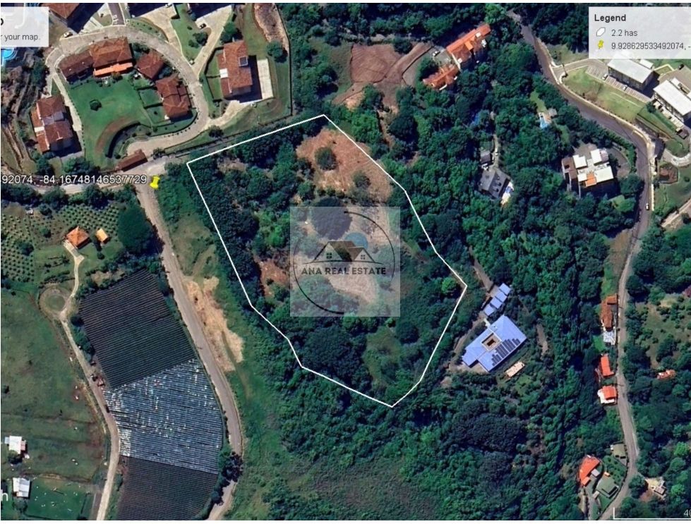 Terreno en Santa Ana
