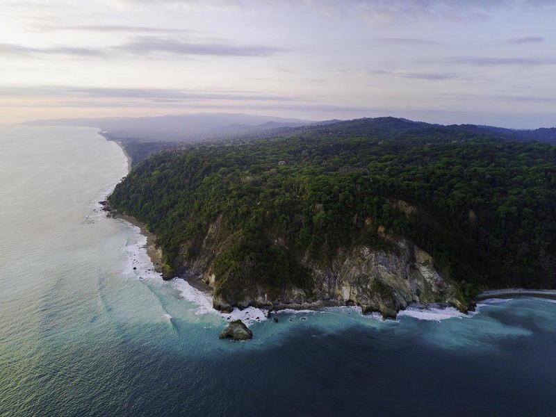 Land at Puerto Jiménez