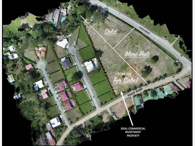 Land at Bahía Ballena