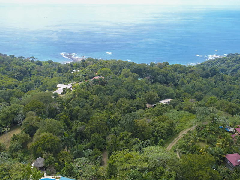 Land at Bahía Ballena