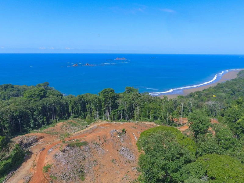 Land at Bahía Ballena