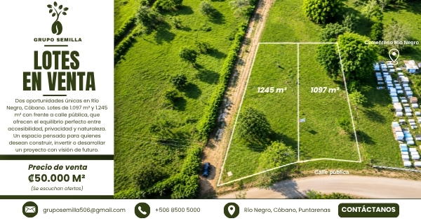 Terreno en Cóbano