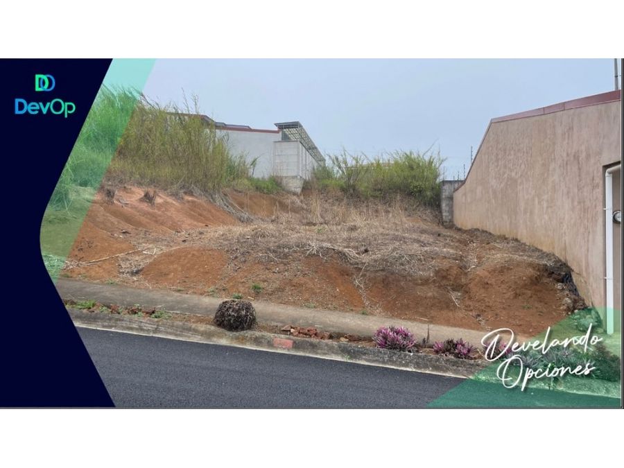 Terreno en San Ramón