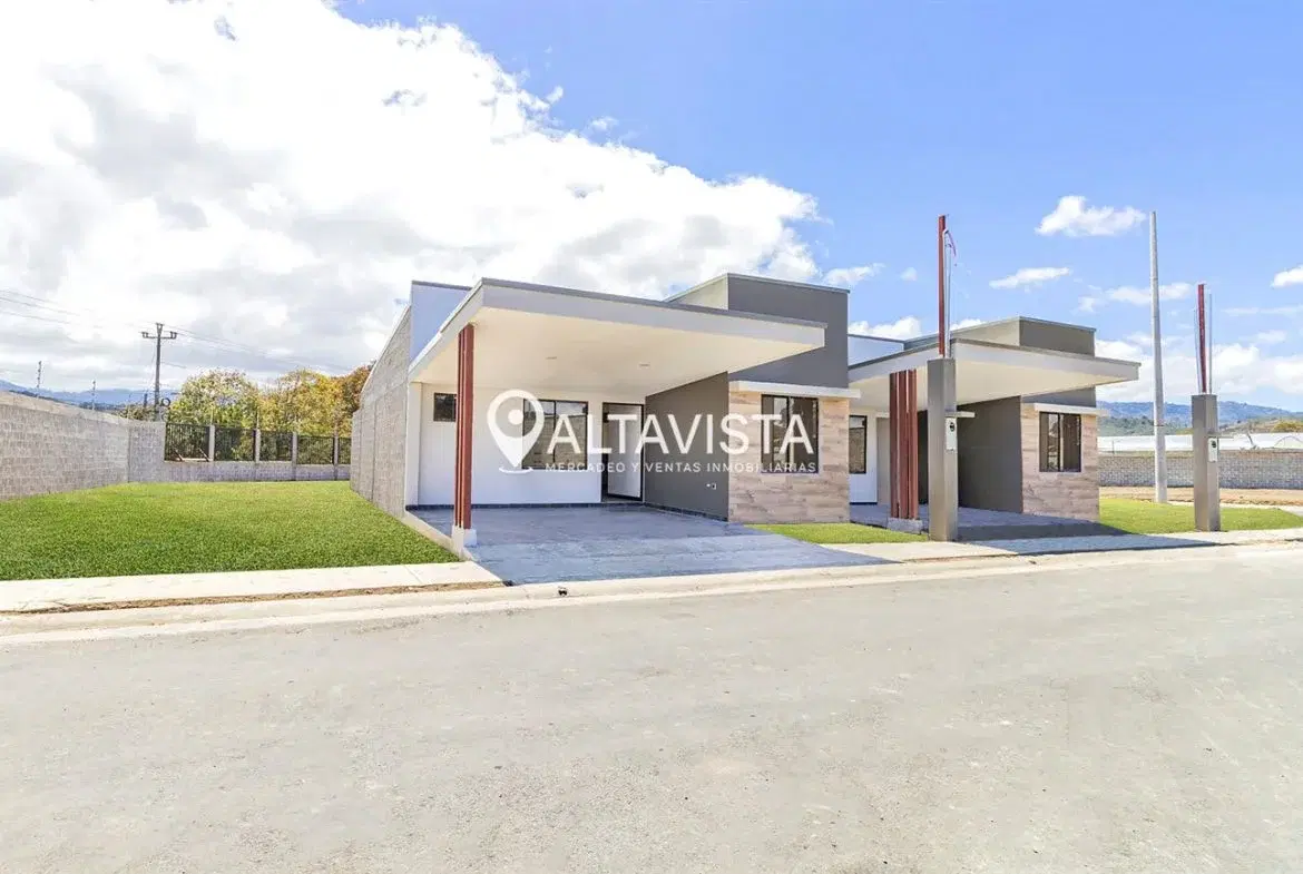 Casa de un nivel en Condominio en Dulce Nombre Cartago
