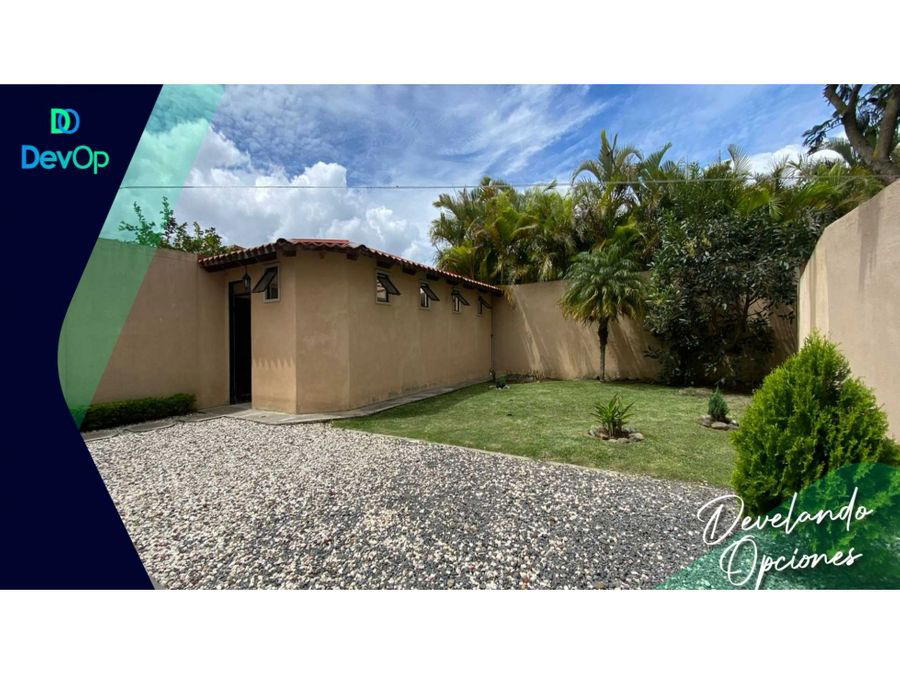 Casa en Condominio Antigua