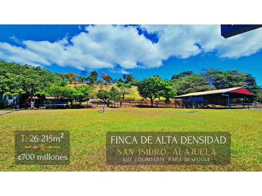 Finca en San Isidro