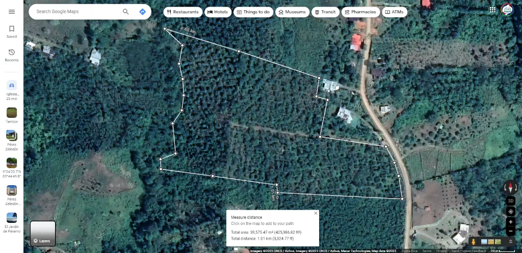 Terreno en San Isidro del General