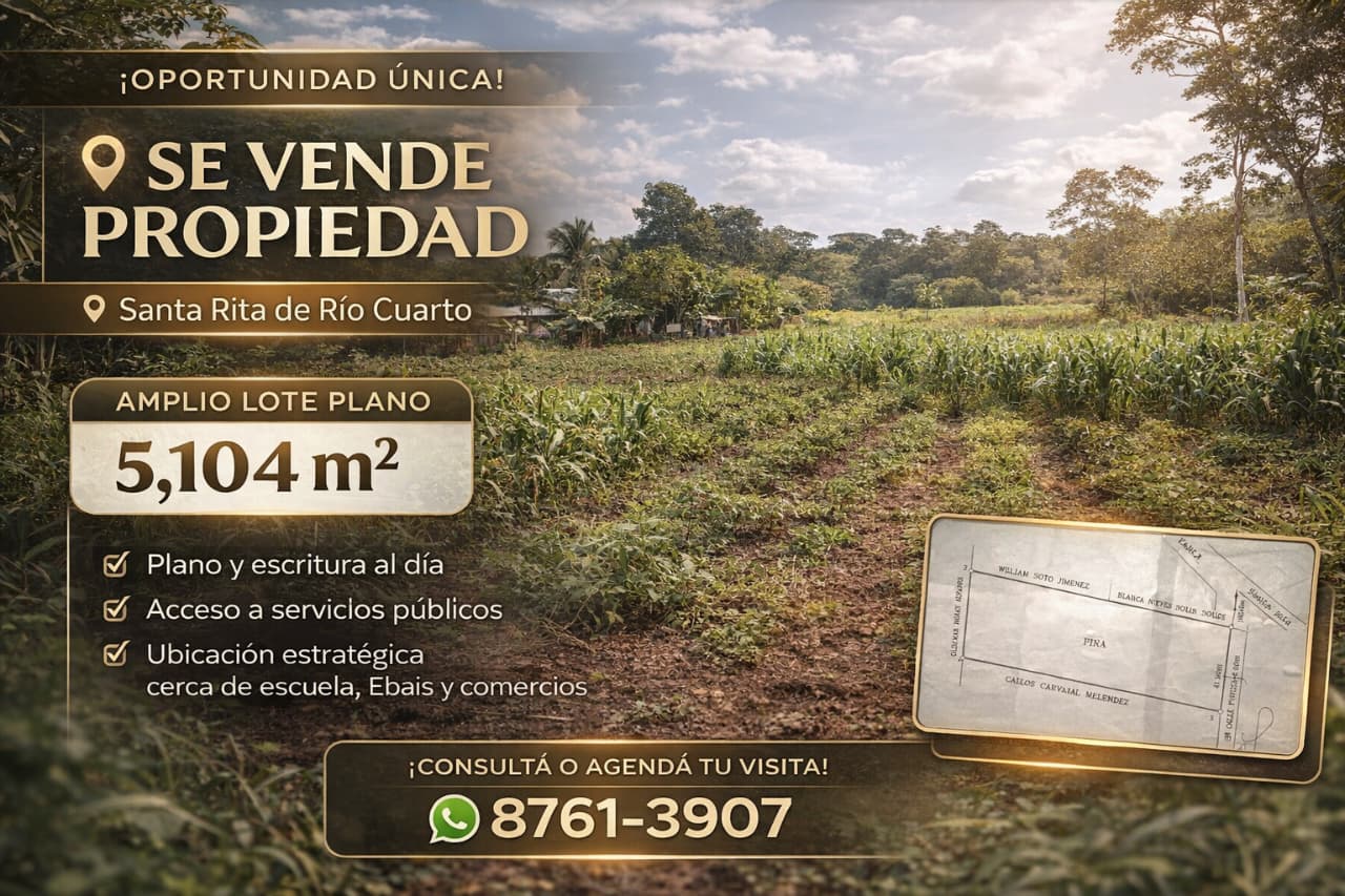 Terreno en Santa Rita