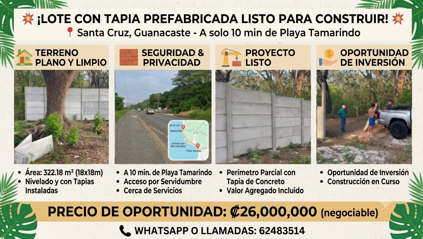 Terreno en Santa Cruz