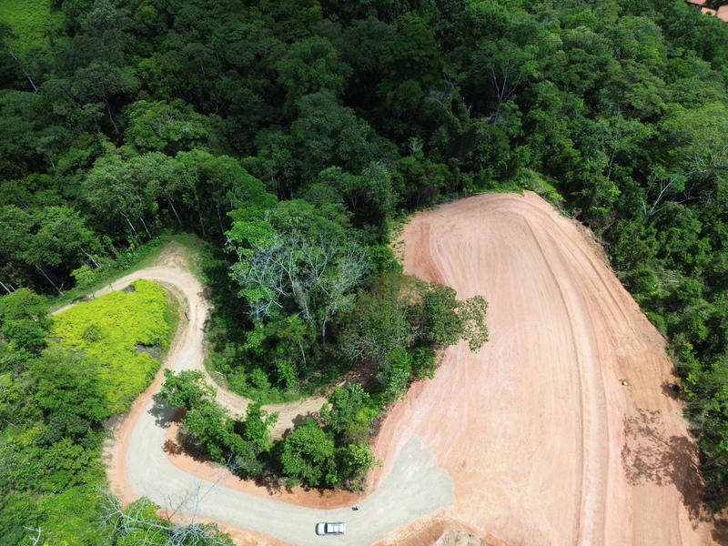 Land at Bahía Ballena