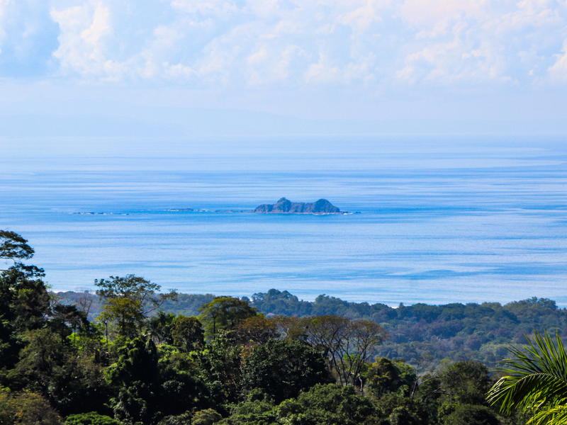 Land at Bahía Ballena