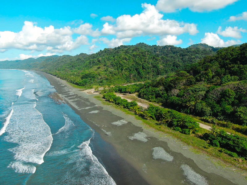 Land at Puerto Jiménez