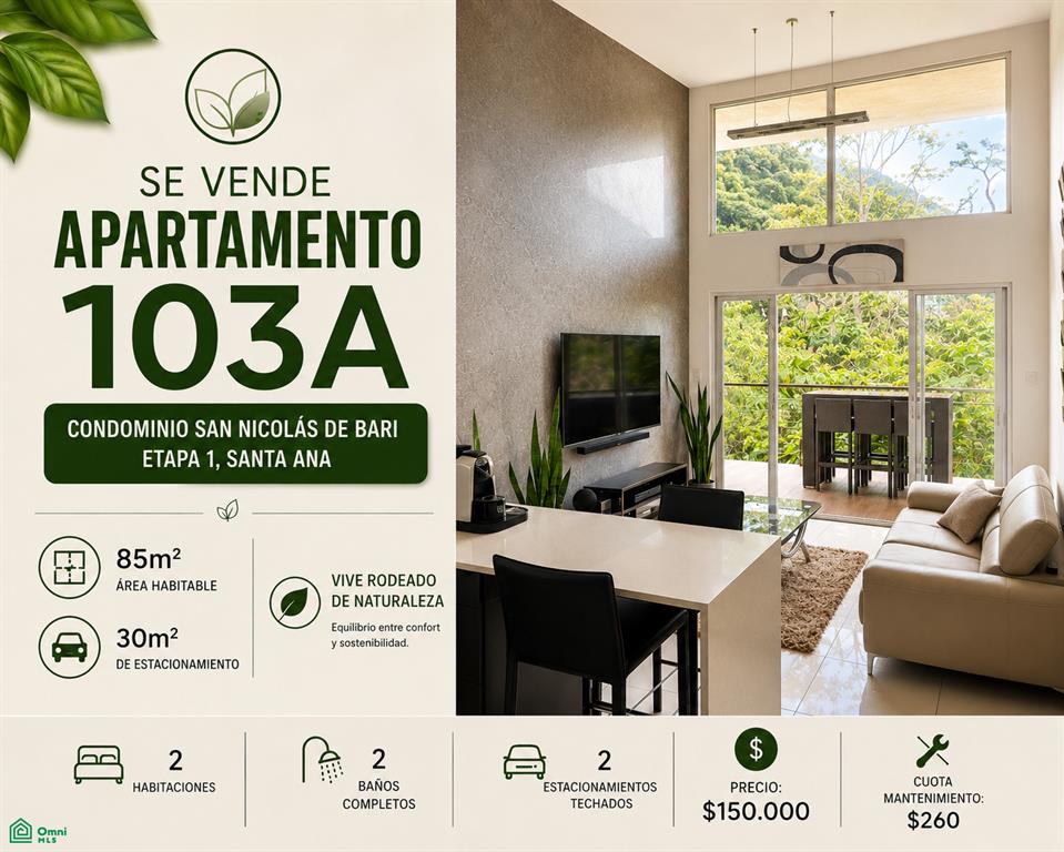 Propiedad en Condominio San Nicolás de Bari