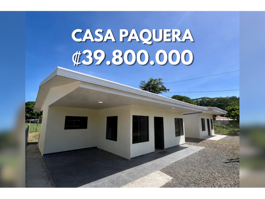 Casa en Paquera
