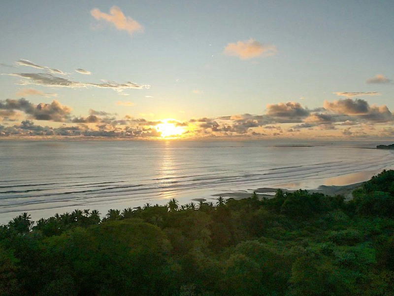 Land at Bahía Ballena
