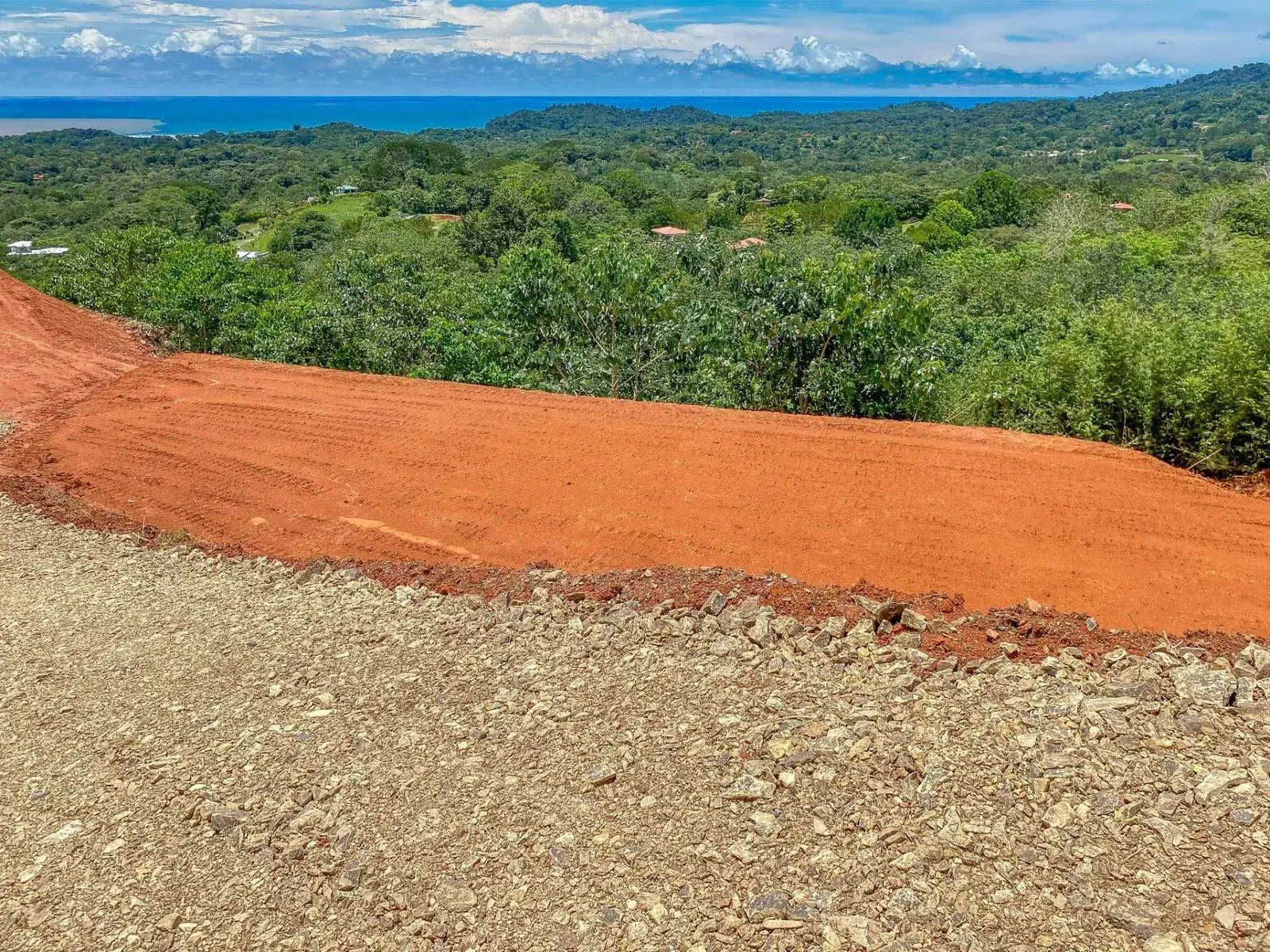 Land at Bahía Ballena