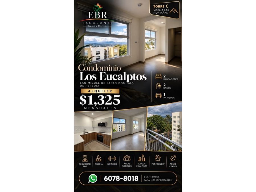 Apartamento en Condominio Los Eucaliptos