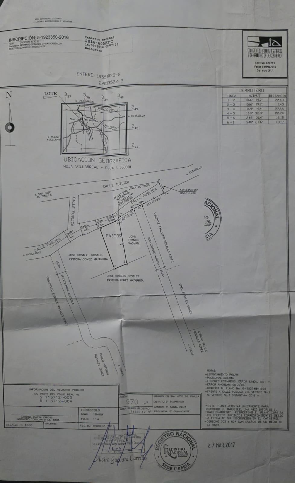 Terreno en Veintisiete de Abril