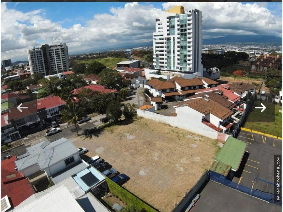 Terreno en Mata Redonda