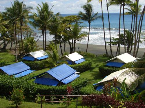 Hotel at Península de Osa