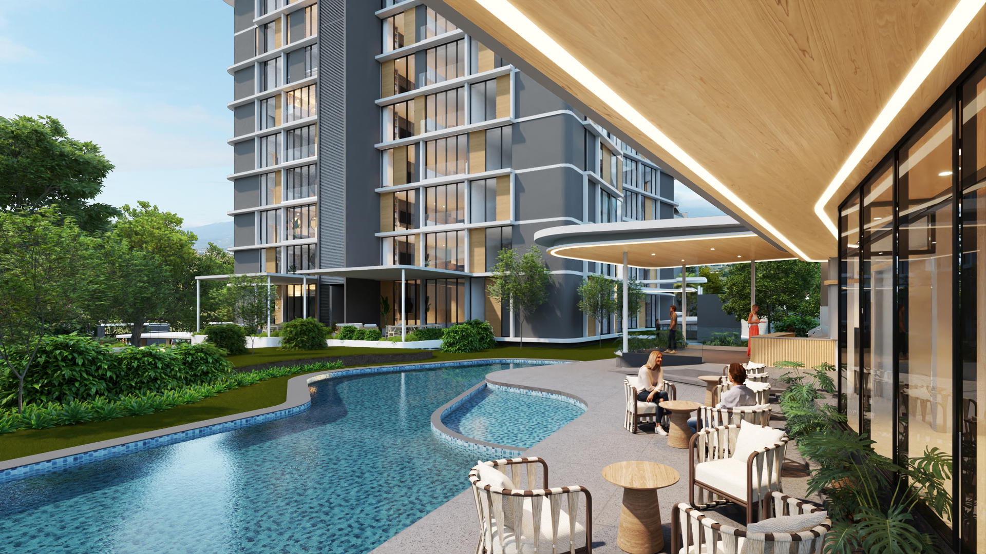 Condo highlights background