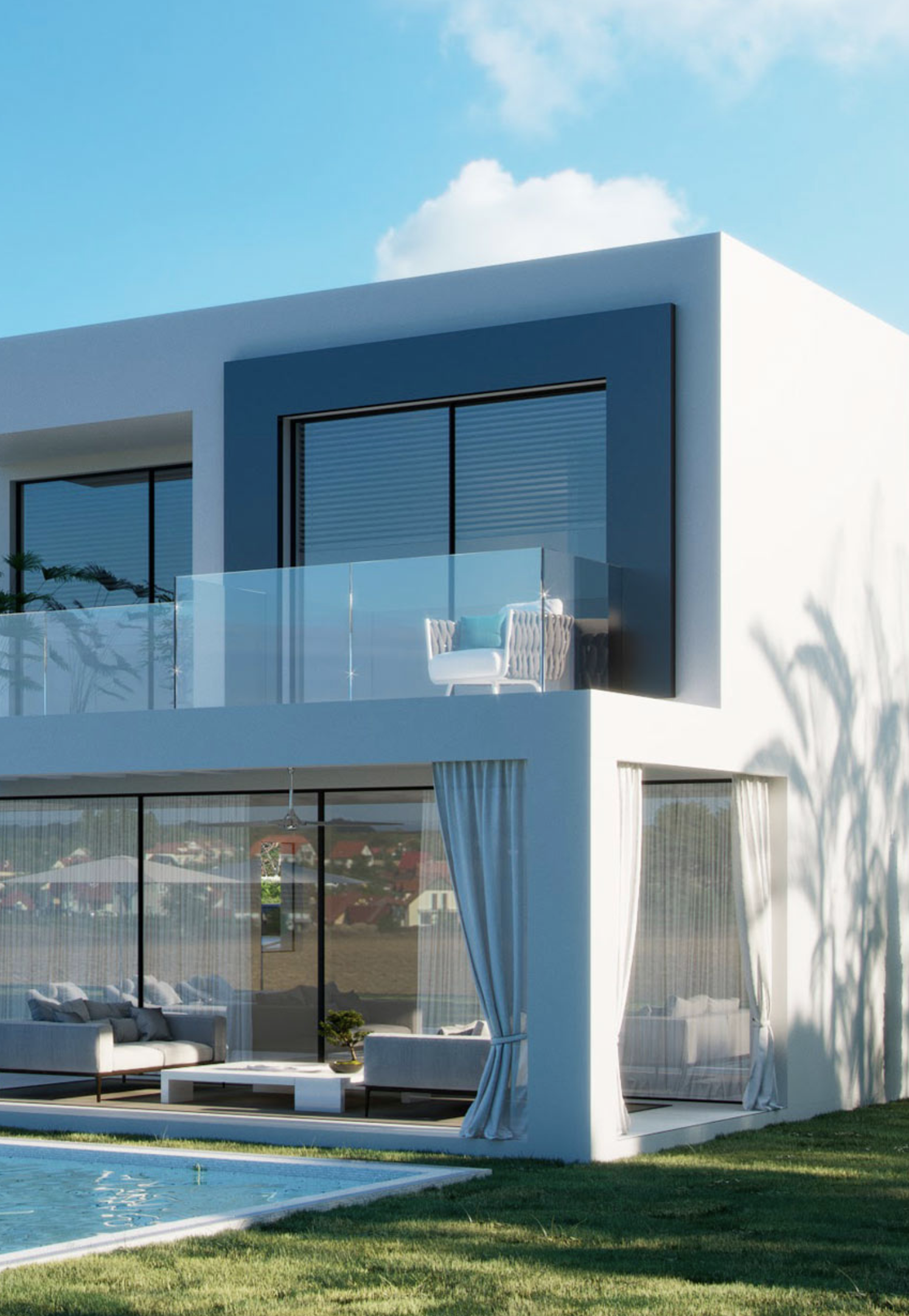 Condo highlights background